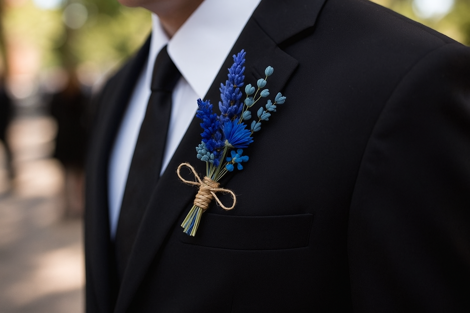 Korsáž pro ženicha